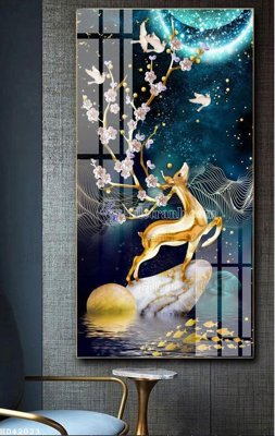 File gốc in ấn File bộ tranh treo hiện đại HD42023 chất lượng vượt trội