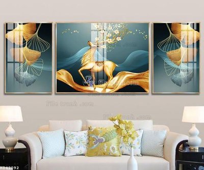 File gốc File bộ tranh treo hiện đại HD42092 (in ấn) không giới hạn