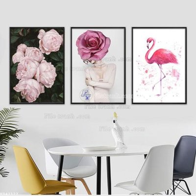 Tải file File bộ tranh treo hiện đại HD42172 (gốc) chủ đề phong thủy