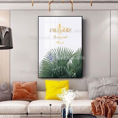 File gốc File bộ tranh treo hiện đại HD42175 (in mica) làm bảng hiệu