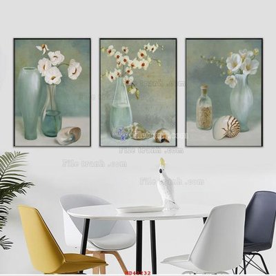 File in trần File tranh hiện đại treo tường HD42232 (bản gốc) hoa văn