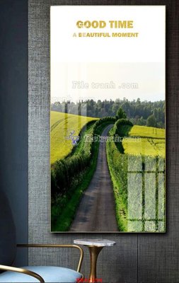 File tranh File tranh hiện đại treo tường HD42254 (bản gốc) in lụa 5D