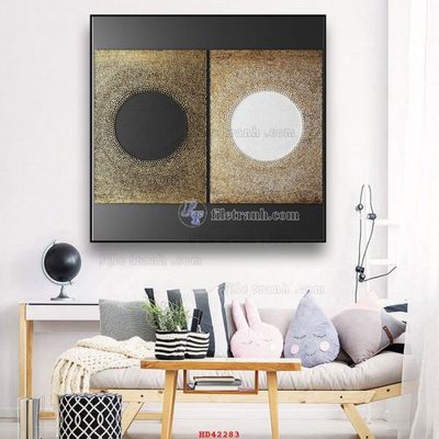 File in lụa File tranh hiện đại treo tường HD42283 (hoa văn) File tranh hiện đại treo tường HD42283