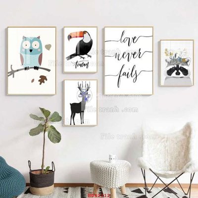 File tranh gốc File tranh hiện đại treo tường HD42312 (bản đẹp) độc quyền