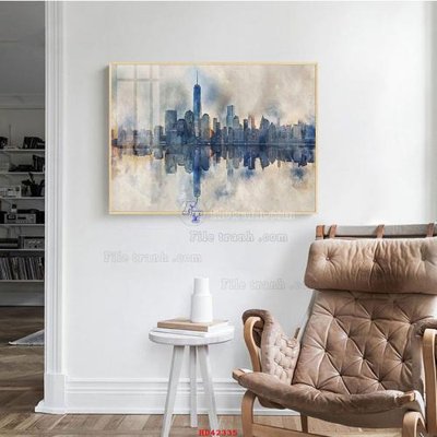 Tệp tin gốc File tranh hiện đại treo tường HD42335 (dùng cho in) File tranh hiện đại treo tường HD42335