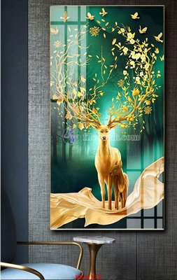 File in trần File tranh hiện đại treo tường HD42379 (bản gốc) đại dương