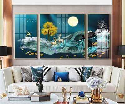 File tranh File tranh hiện đại treo tường HD42450 (gốc) in film