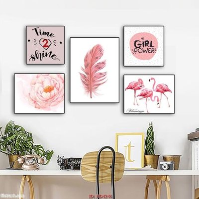 File gốc Tranh bộ hiện đại HD4246 (cho in ấn) từ kho Filetranh