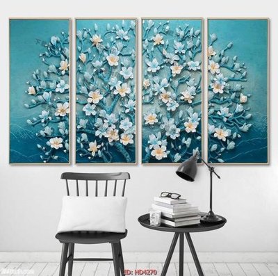 File tranh Tranh bộ hiện đại HD4270 (gốc) chủ đề trẻ em