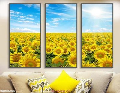 File in trần Tranh bộ hiện đại HD4292 (bản gốc) 5D