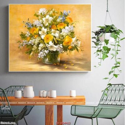 File tranh Tranh bộ hiện đại HD4412 (gốc) chủ đề tĩnh vật