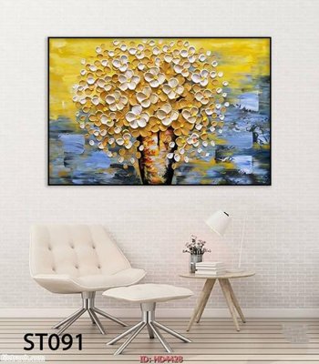 File in ấn Tranh bộ hiện đại HD4428 (bản gốc) cao cấp