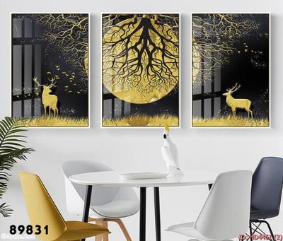 File ảnh gốc Tranh bộ hiện đại HD4461 không vỡ nét