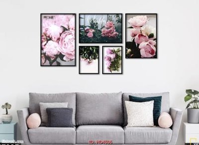 File PSD Tranh bộ hiện đại HD4506 (gốc) cho designer