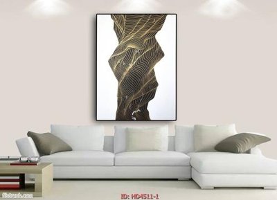 File tranh Tranh bộ hiện đại HD4511 (gốc) in trên kính