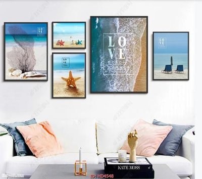 Tải file gốc Tranh bộ hiện đại HD4548 dùng cho in ấn