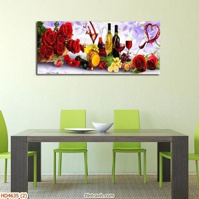 File tranh Tranh bộ hiện đại HD4635 (gốc) chủ đề con người