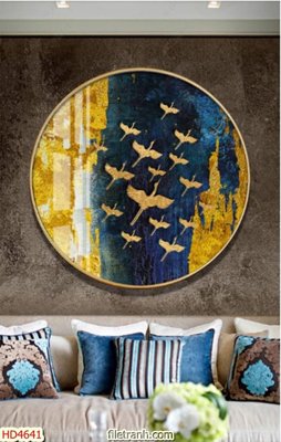 File tranh Tranh bộ hiện đại HD4641 (gốc) chủ đề thành phố