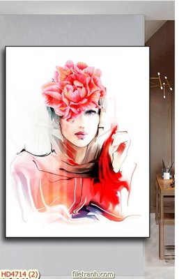 File gốc Tranh bộ hiện đại HD4714 (ảnh rõ nét) để in
