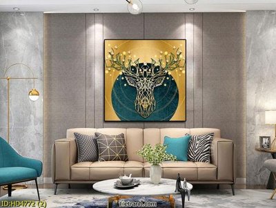 Chi tiết file gốc Tranh bộ hiện đại HD4772 (cho in tráng gương)