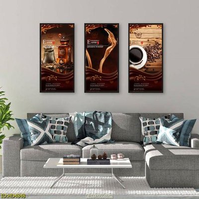 File tranh gốc Tranh bộ hiện đại HD4848 (bản quyền) Filetranh.com