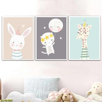 File in trần File tranh bộ hiện đại HD4895 (bản gốc) hoa văn