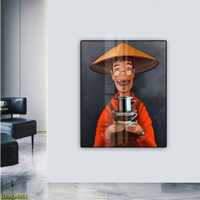 File ảnh File tranh bộ hiện đại HD4961 (gốc) in standee
