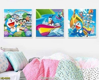 File PSD File tranh bộ hiện đại HD4990 (chất lượng in ấn)