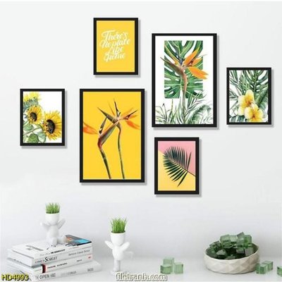 File PSD File tranh bộ hiện đại HD4993 (bản gốc) đã tách nền