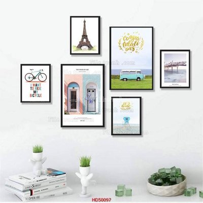 Tải file gốc File tranh treo bộ 6 tấm bắc âu HD50097 (bản PSD) đầy đủ layer