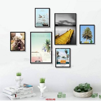 File gốc File tranh treo bộ 6 tấm bắc âu HD50148 (ảnh chi tiết) để in trần