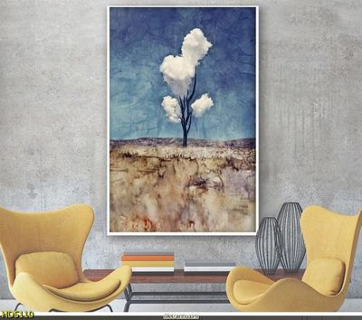 Hình ảnh file gốc in lụa File tranh bộ hiện đại HD5110