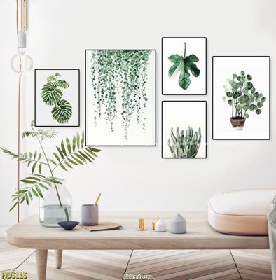 File gốc File tranh bộ hiện đại HD5115 (in ấn) màu sắc trung thực