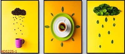 File gốc File tranh bộ hiện đại HD5225 (in ấn) màu sắc trung thực