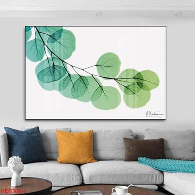 Download file gốc File tranh bộ hiện đại HD5301 (in lụa) hoa lá