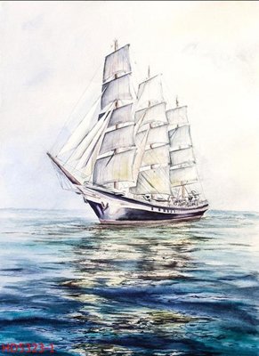 File in mica File tranh bộ hiện đại HD5323 (bản gốc) sắc sảo