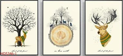 File in mica File tranh bộ hiện đại HD5346 (bản gốc) siêu trong