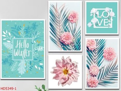 File gốc File tranh bộ hiện đại HD5349 (trang trí) phòng trẻ em