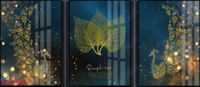 File tranh File tranh bộ hiện đại HD5368 (gốc) chủ đề trừu tượng