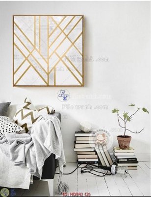 File gốc File tranh hiện đại HD541 (in tráng gương) nghệ thuật