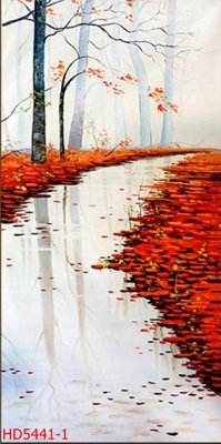 Ảnh gốc file in lụa File tranh bộ hiện đại HD5441 chi tiết