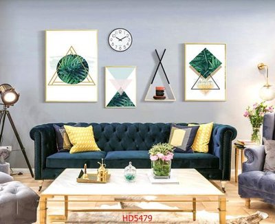 File tranh File tranh bộ hiện đại HD5479 (ảnh gốc) in trần xuyên sáng