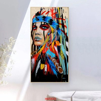 File in lụa File tranh bộ hiện đại HD5553 (tân cổ điển) File tranh bộ hiện đại HD5553