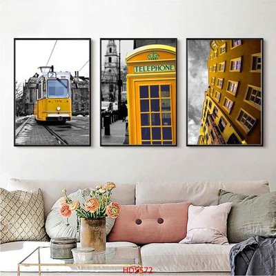 Tải file File tranh bộ hiện đại HD5572 (gốc) in tranh tráng gương