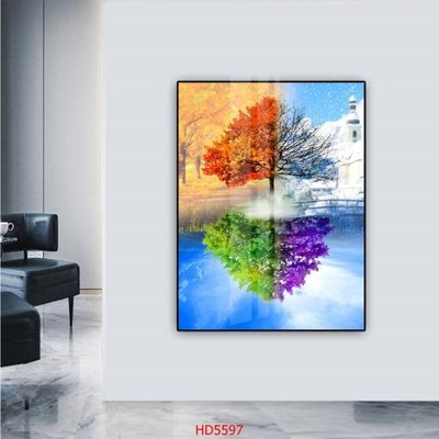 File tranh File tranh bộ hiện đại HD5597 (bản gốc) in canvas