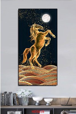 File gốc File tranh bộ hiện đại HD5618 (in tráng gương) hiện đại