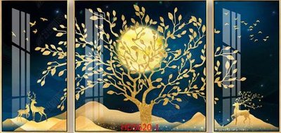 Tải file File tranh bộ hiện đại HD5620 (gốc) chủ đề tâm linh