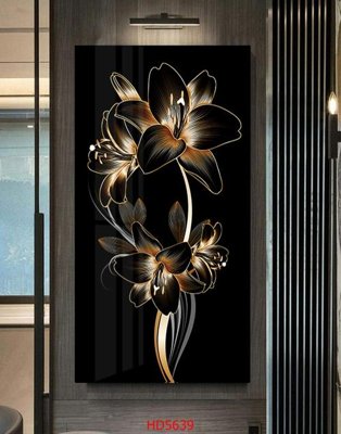 File ảnh File tranh bộ hiện đại HD5639 (gốc) in biển hiệu