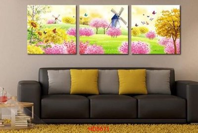 File PSD File tranh bộ hiện đại HD5671 (gốc) cho designer