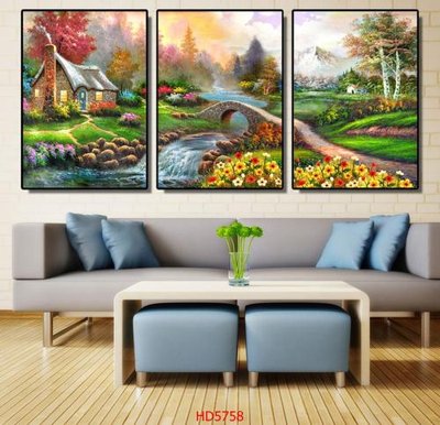 Download file ảnh gốc File tranh bộ hiện đại HD5758 để in ấn